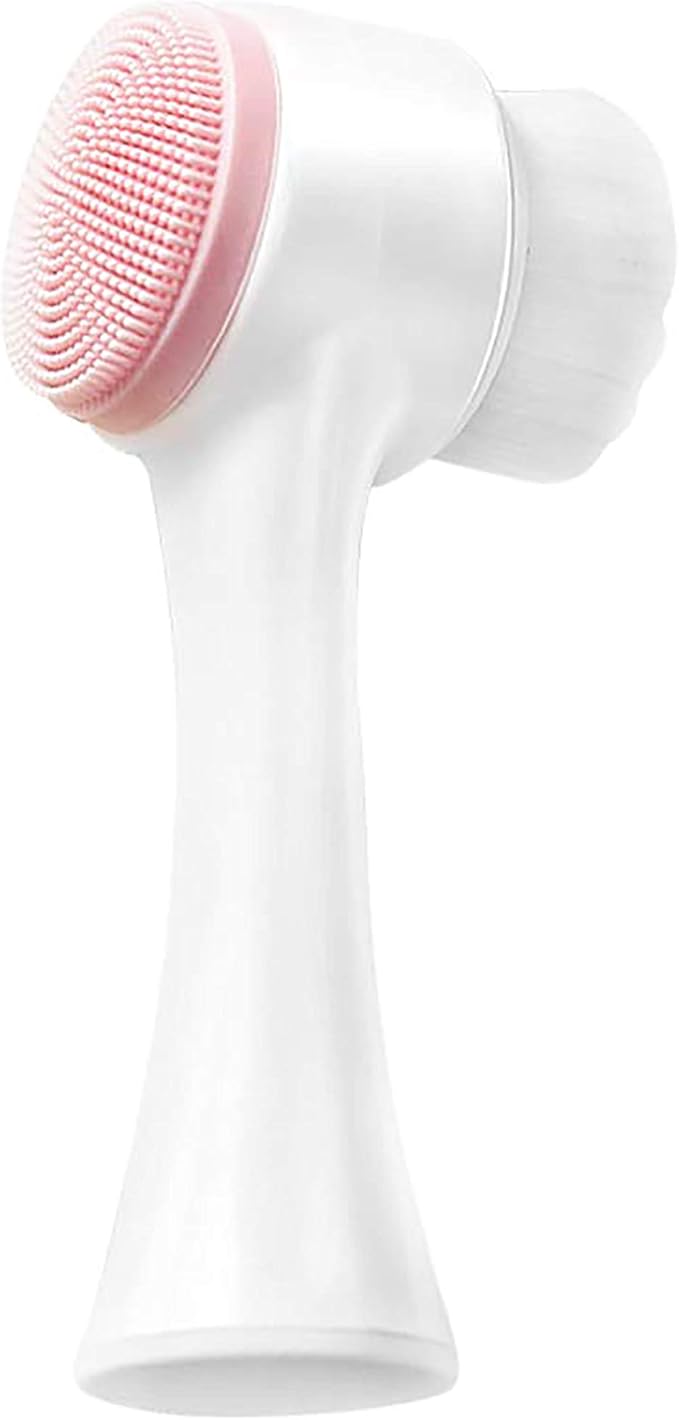 Double Sided Silicone Facial Cleansing Brush