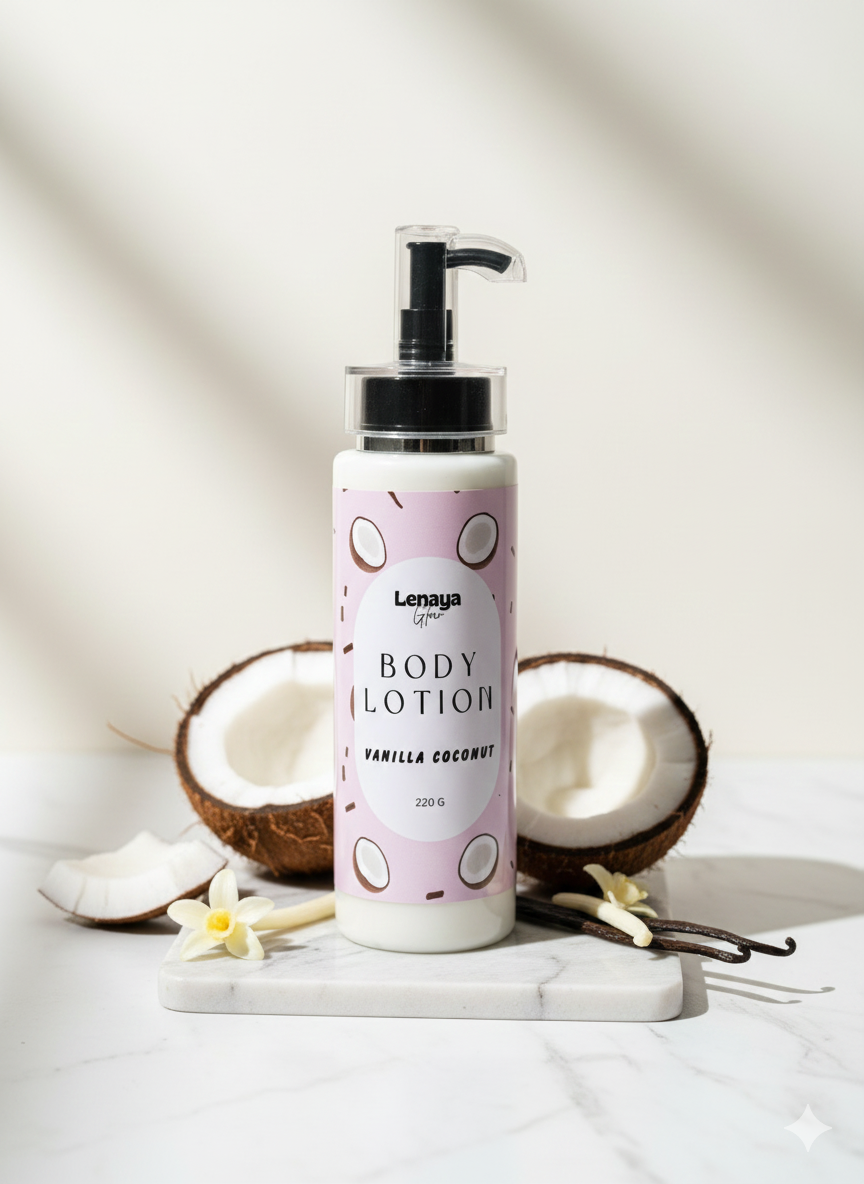 Body Lotion - Vanilla Coconut - 220 G