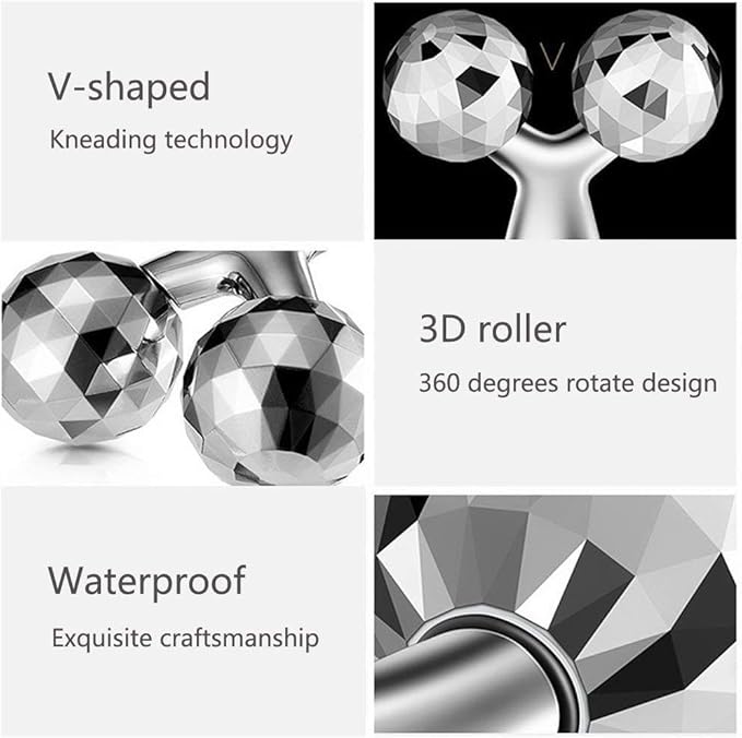 3D Roller Face Massager, Face Lift Tool