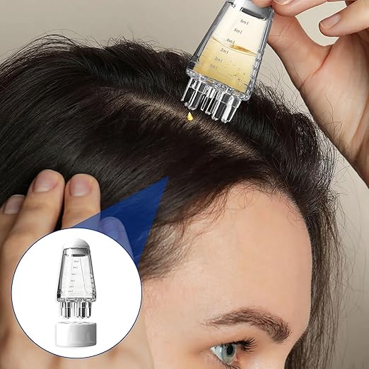 Hair Oil Applicator Massage Comb