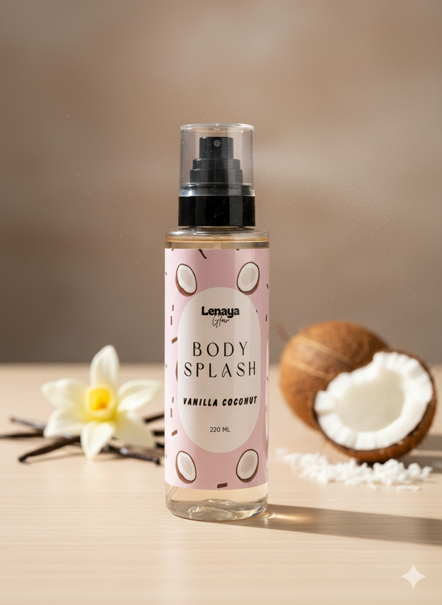 Body Splash - Vanilla Coconut - 220 ml
